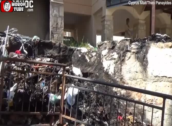 Video :The terrible condition of a motel that housed refugees without electricity or water